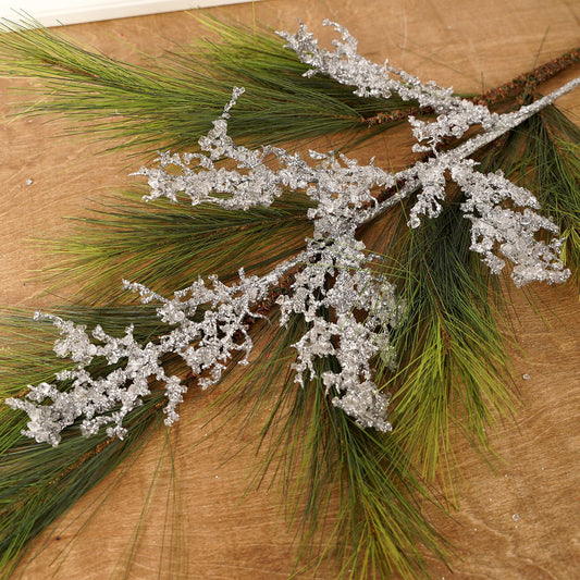 36In Silver Ice Glitter Spray - Christmas Place