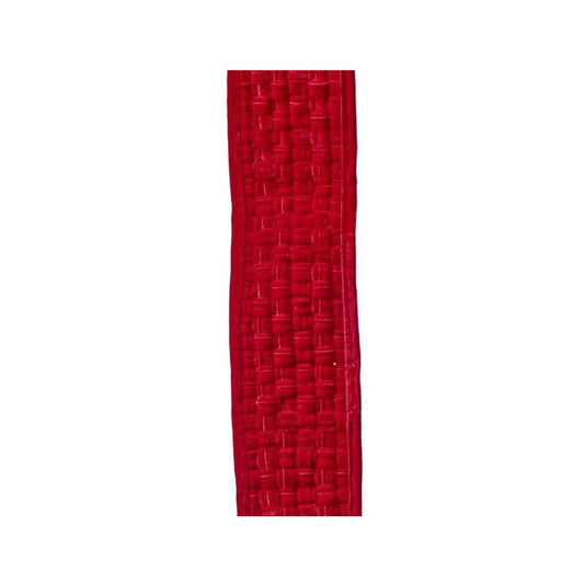 Red Velvet Braided Ribbon - Christmas Place