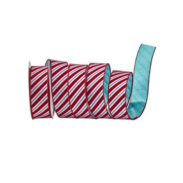 Velvet Peppermint Ribbon - Christmas Place