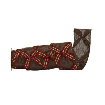 Black Red Plaid Bowtie Ribbon - Christmas Place
