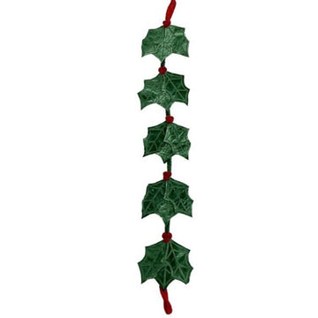Velvet Holly Berry Garland - Christmas Place