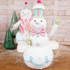 16in Soo Sweet Snowman Figurine
