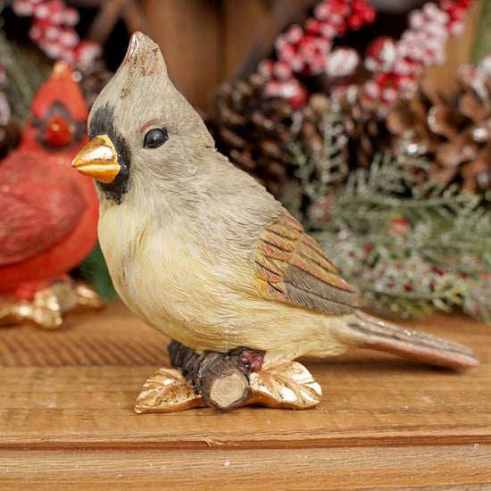 4Inch Cardinal On Branch - Christmas Place