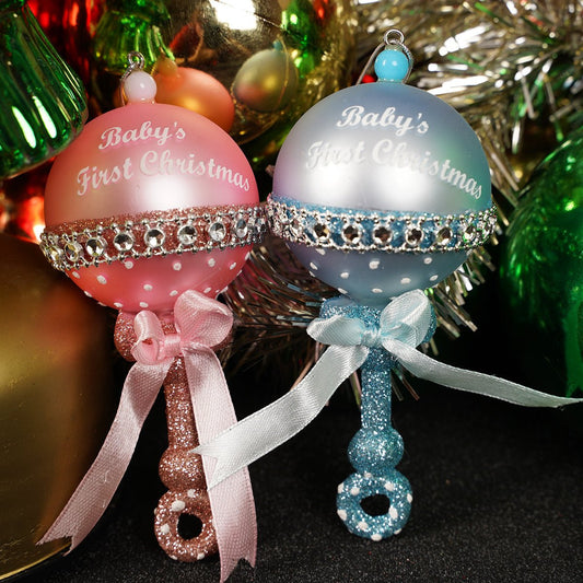 NG Baby Rattle - Christmas Place
