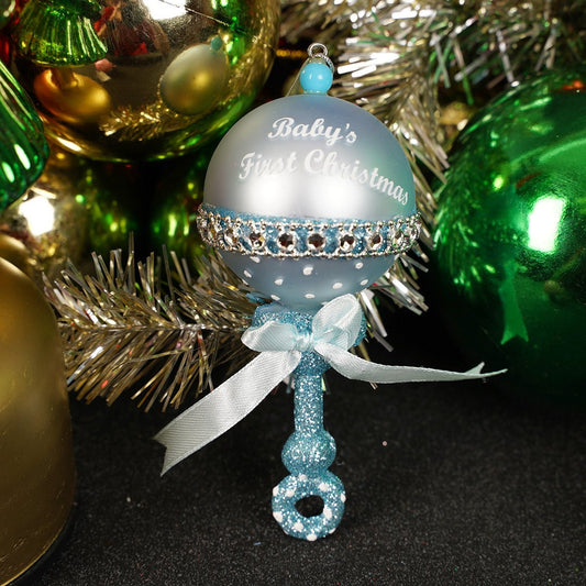 NG Baby Rattle - Christmas Place