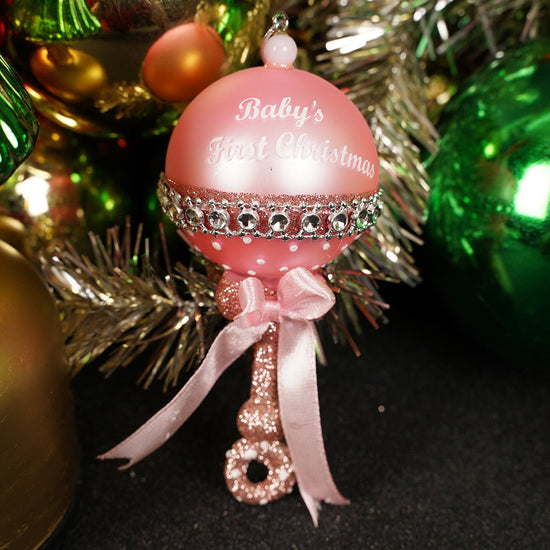 NG Baby Rattle - Christmas Place