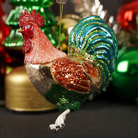 Noble Gems Rooster - Christmas Place