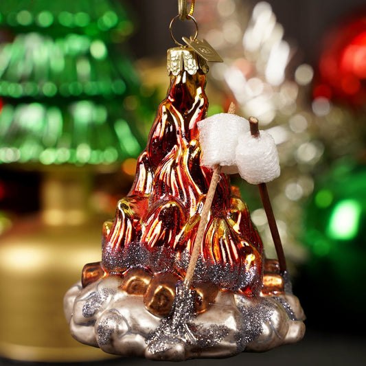 NG Campfire Ornament - Christmas Place