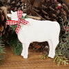 Farm Animal With Bow Ornament
