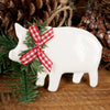 Farm Animal With Bow Ornament