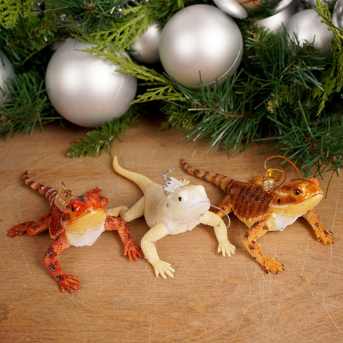 Noble Gems Bearded Dragon Ornaments - Christmas Place