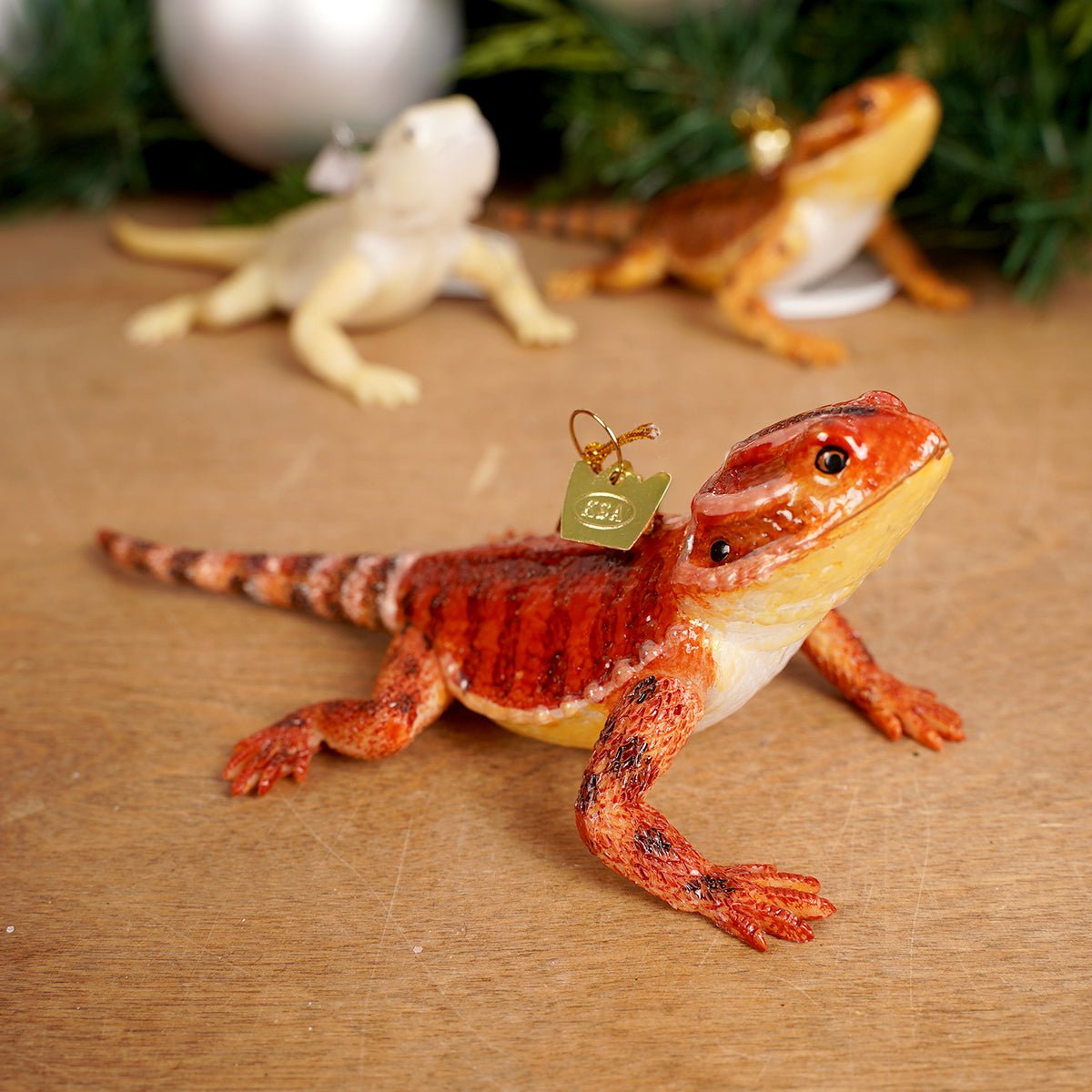 Noble Gems Bearded Dragon Ornaments - Christmas Place