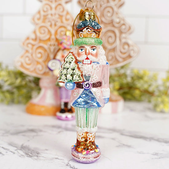 Noble Gems Glass Nutcracker Ornaments Kurt Adler - Christmas Place