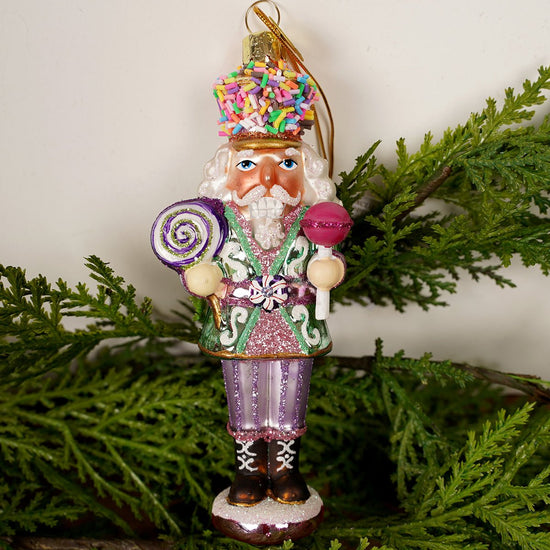 Noble Gems Glass Nutcracker Ornaments - Christmas Place