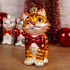 NG Cat With Bow Ornament - Christmas Place