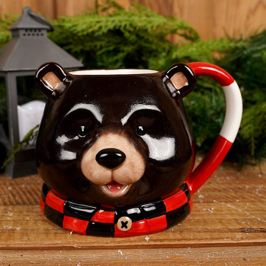 4.5Inch Black Bear Mug - Christmas Place