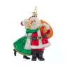 Noble Gems Santa and Mrs. Claus Kiss - Christmas Place