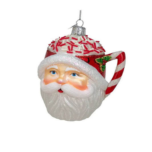 Santa Mug Ornament