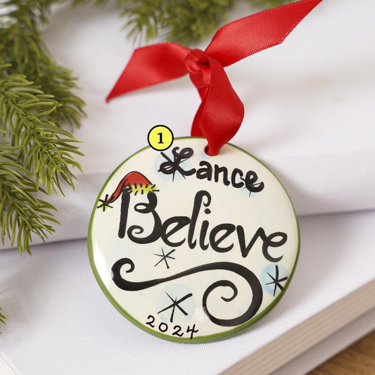 Believe Ornament