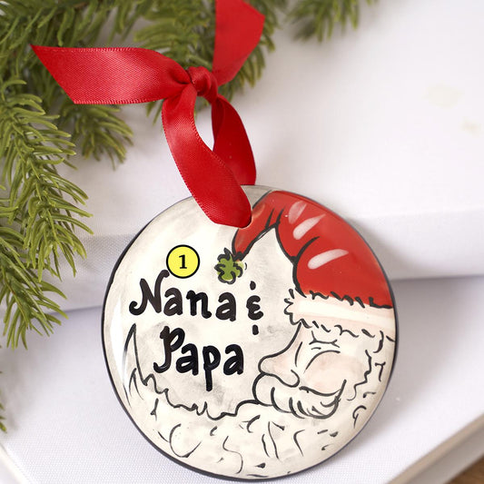 Classic Collection Santa Ornament