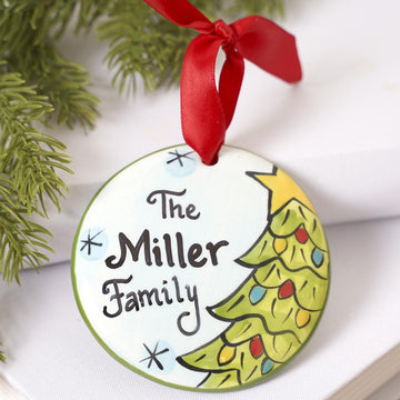 Christmas In Your Town With Lights Ornament