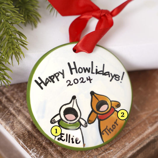 Happy Howlidays Ornament