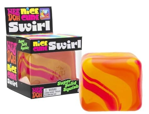 NeeDoh Nice Cube Swirl - Christmas Place