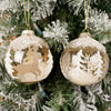 Woodland Ball Christmas Ornament 2 Styles - Christmas Place