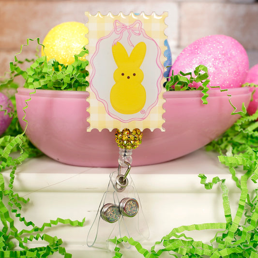 Stamps Peep Badge Reel