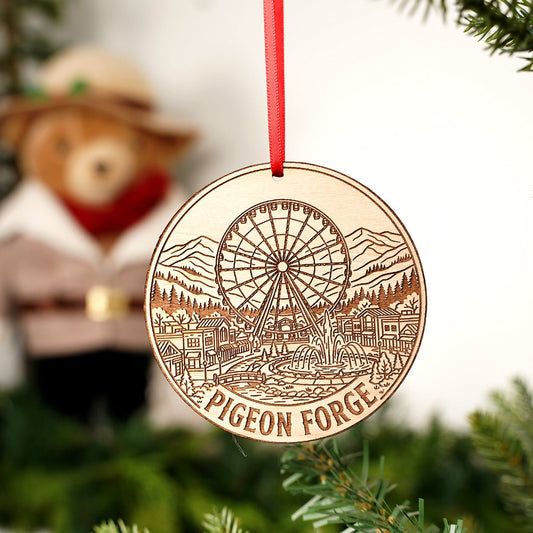 Pigeon Forge Ferris Wheel Ornament - Christmas Place