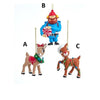 Rudolph Character Ornament - Christmas Place