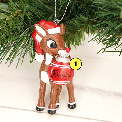 Rudolph Personalized Ornament - Christmas Place