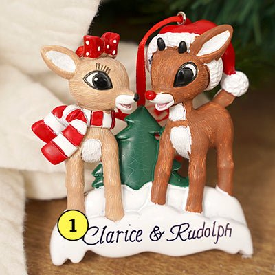 Rudolph and Clarice Family of 2 - Christmas Place