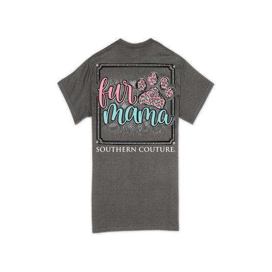 Classic Fur Mama Paw Charcoal SM