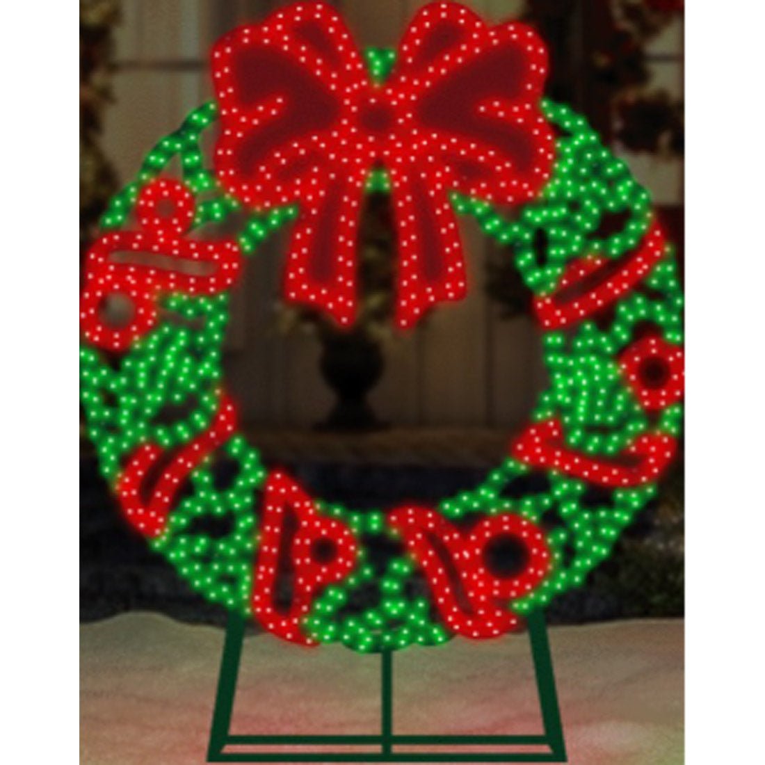 3FT 588LT LED WREATH - Christmas Place