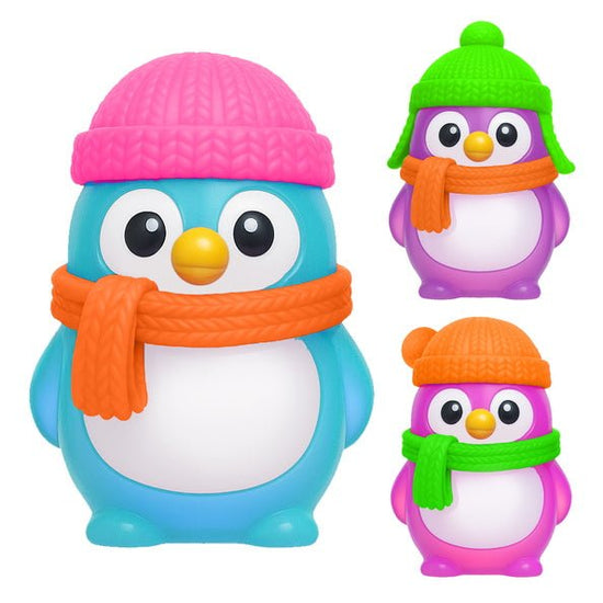 NeeDoh Polar Glow Penguin - Christmas Place