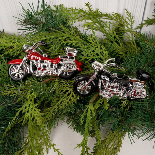 Motorcycle Ornament - Christmas Place