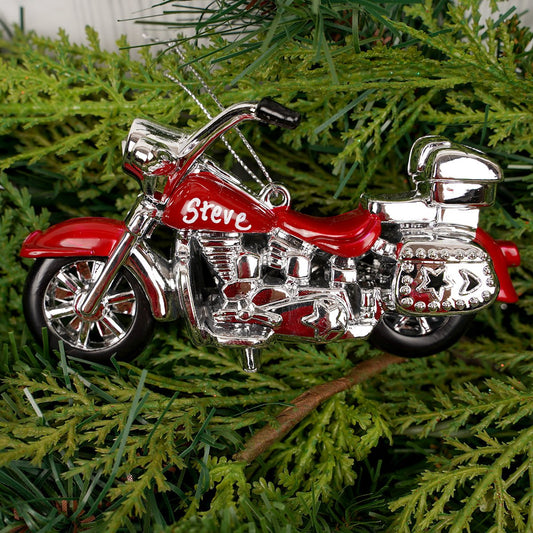 Motorcycle Ornament - Christmas Place