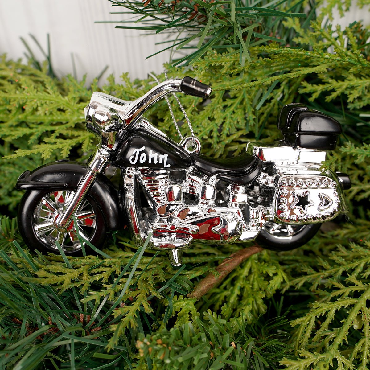 Motorcycle Ornament - Christmas Place