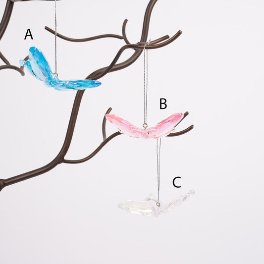Iridescent Butterfly Ornament