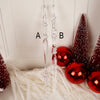 Clear Icicle Christmas Ornaments Style 2 Christmas Place