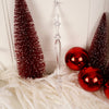 Clear Icicle Christmas ornaments 12 inches height Christmas Place