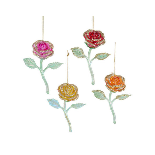 Rose Ornament - Christmas Place