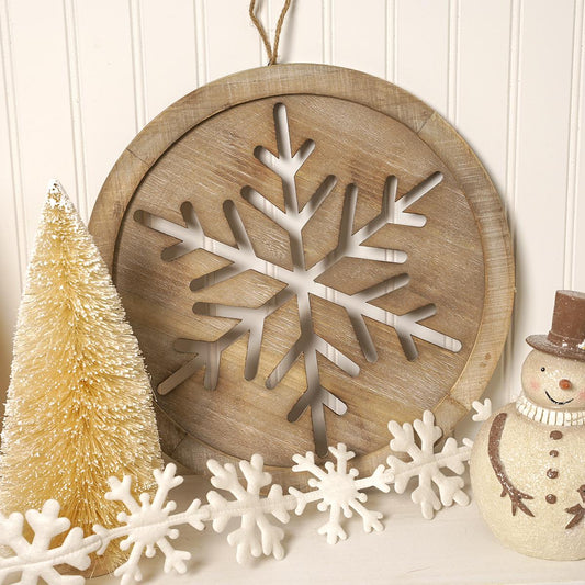 14in Snowflake Wall Decor