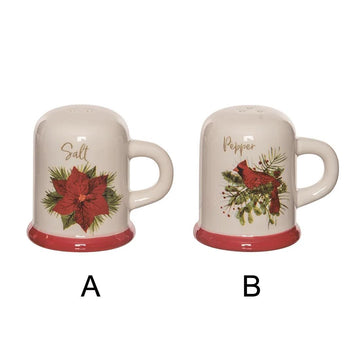 Christmas Cardinal Salt and Pepper Shaker