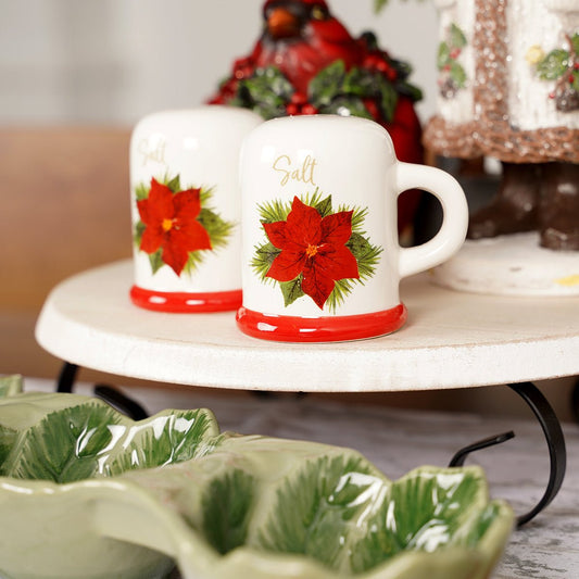 Christmas Cardinal Salt and Pepper Shaker - Christmas Place