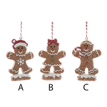 Frosted Gingerbread Cookie Ornament