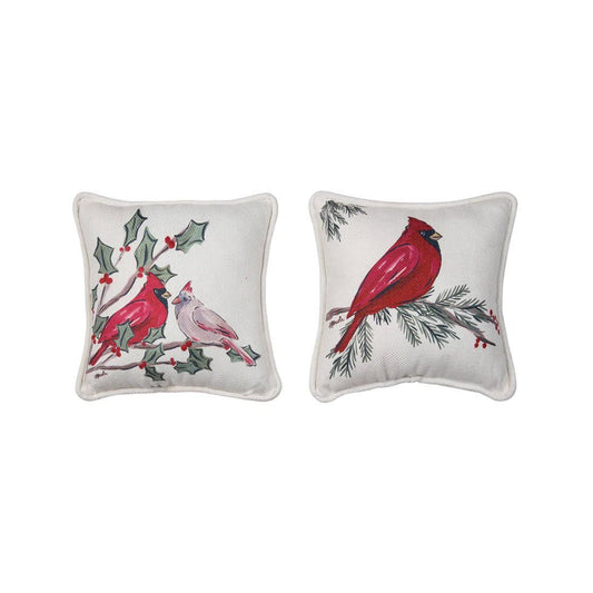 Mini Cardinal Pillow - Christmas Place