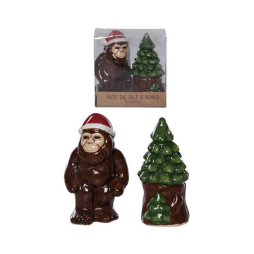 Bigfoot Salt and Pepper Shakers Set - Christmas Place