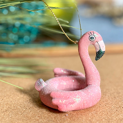 Flamingo Float Ornament
